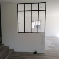 vitrage int acier verre